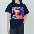 💖宇宙整体♪🌈♪こころからだチャンネル♪💖のuniversal mermaid Emilia Heavyweight T-Shirt