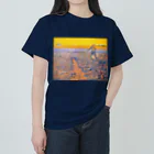 「印象派」ゴッホ・グッズ専門店のゴッホ　日没の種をまく人 ヘビーウェイトTシャツ