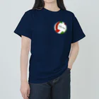 【volleyball online】のバレーボールのボールを象徴しています！ Heavyweight T-Shirt