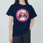 AI Girls Creationの近未来美少女💖 ヘビーウェイトTシャツ