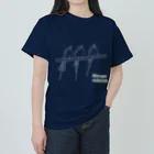 ステノデザインのベニハチクイ ヘビーウェイトTシャツ