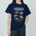 猫と釣り人のFISHING_S4C ヘビーウェイトTシャツ