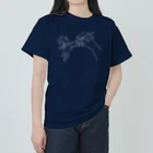 LONESOME TYPE ススの摘ネコ（暗黒） ヘビーウェイトTシャツ