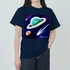 MyuKoraの宇宙のどこか ヘビーウェイトTシャツ