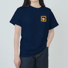 みるくの真珠の耳飾りの少女　ぴょんちゃん ヘビーウェイトTシャツ