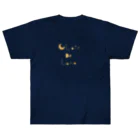 kiki25の月の光(フランス語) ヘビーウェイトTシャツ