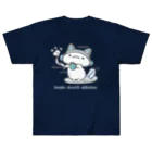 itsuto-こねこしょうしょうめんへらの「こねこヒロはやめられない」 Heavyweight T-Shirt