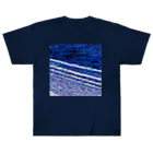 水草の波打ち際（夜） Heavyweight T-Shirt