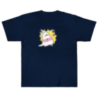 えるポピ・ハッピー・グッズショップのPunch！な謎鳥ちゃん Heavyweight T-Shirt