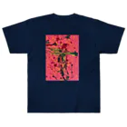 vanilla.141のピンクベース Heavyweight T-Shirt