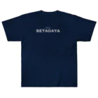 せたが屋さんの世田谷グッズ　ホワイトlive in setagaya ロゴ ヘビーウェイトTシャツ
