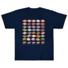 猫と釣り人のSUSHI_1B Heavyweight T-Shirt