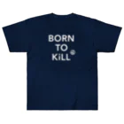 stereovisionのBORN TO KiLL（生来必殺）とピースマーク ヘビーウェイトTシャツ