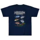 猫と釣り人のFISHING_S4C ヘビーウェイトTシャツ