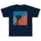 レターオールソーツのKaleidoscope 万華鏡 Katakana series ン Heavyweight T-Shirt