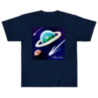MyuKoraの宇宙のどこか ヘビーウェイトTシャツ