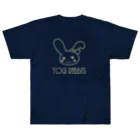 YOGI RABBITS(ヨガのあるうさぎの暮らし)のうさたん ヘビーウェイトTシャツ