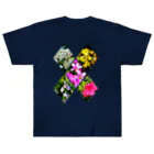 LalaHangeulの野の花シリーズ　X(エックス) Heavyweight T-Shirt