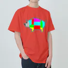 サトオのブタ肉 部位 ドット絵 Heavyweight T-Shirt