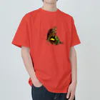 Piercemotion の蝶々 ヘビーウェイトTシャツ