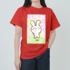 けあうさSHOPの春だよけあうさ ヘビーウェイトTシャツ