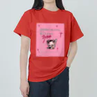 自由なサイト「me.ch」のクズ地雷ちゃん ヘビーウェイトTシャツ