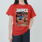 876_slangのJamaica セクシーギャル Heavyweight T-Shirt