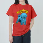 LONESOME TYPE ススのビション・フリーゼは今ここにいる（青色） Heavyweight T-Shirt