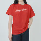 ポジティブＴシャツ屋さんのCarpe diem -white- Heavyweight T-Shirt