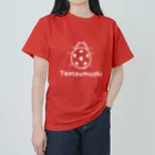 MrKShirtsのTentoumushi (てんとう虫) 白デザイン Heavyweight T-Shirt