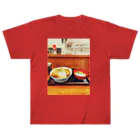 つちけんさんさんのカツ丼 Heavyweight T-Shirt