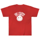 サトオのハロウィン白文字かぼちゃ アーク ジャック・オー・ランタン Heavyweight T-Shirt