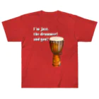 『NG （Niche・Gate）』ニッチゲート-- IN SUZURIのI'm Just The Drummer And You?（JMB） Heavyweight T-Shirt