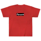 Mappila SHOPのFlatearth Box Logo (BLACK) フラットアース ボックスロゴ(ブラック) Heavyweight T-Shirt