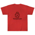 MrKShirtsのTentoumushi (てんとう虫) 黒デザイン Heavyweight T-Shirt