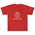 MrKShirtsのTentoumushi (てんとう虫) 白デザイン Heavyweight T-Shirt