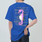 LalaHangeulのSeahorse Dad バックプリント ヘビーウェイトTシャツ