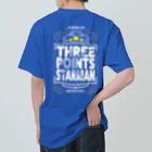 なー＠No.169のTHREE POINTS STARMAN × monstro コラボＴシャツ（濃色） Heavyweight T-Shirt