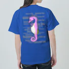 LalaHangeulのSeahorse Dad バックプリント Heavyweight T-Shirt