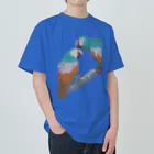 poppy22のおでこかじり鳥 Heavyweight T-Shirt