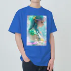 💖宇宙整体♪🌈♪こころからだチャンネル♪💖のMermaid from the sea LARA Heavyweight T-Shirt