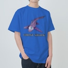 LalaHangeulのGhost Shark Heavyweight T-Shirt