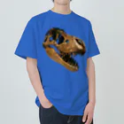 RubbishのT. Rex 頭骨 Heavyweight T-Shirt