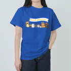 ハムスターと犬とわたし。のパレード♪ ヘビーウェイトTシャツ