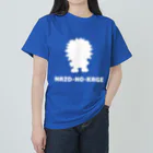 HI-IZURUの前に謎の影Tシャツ（濃色仕様） Heavyweight T-Shirt