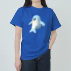 yukkeのイルカ（3D） ヘビーウェイトTシャツ