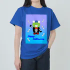 🐸かえるさんと仲間たち🐸のハロウィン　ガイコツ息子 Heavyweight T-Shirt