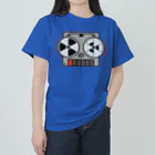 北風のゼリーのオープンリールテープレコーダー（カラー） ヘビーウェイトTシャツ