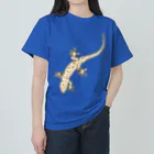 LalaHangeulのニホンヤモリさん　漢字デザイン Heavyweight T-Shirt