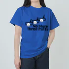 hitamasaのno more スリーパット【ゴルファーの決意シリーズ】 ヘビーウェイトTシャツ